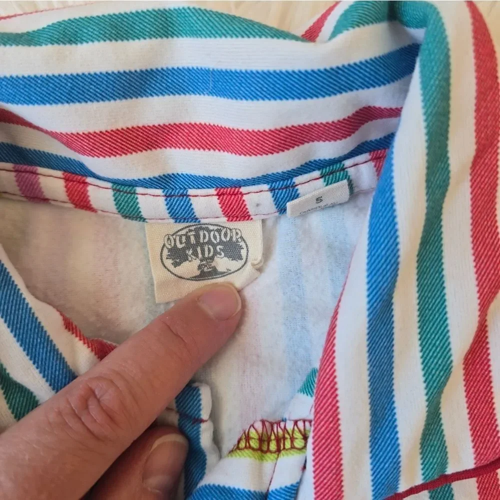 Flannel Pajama Sets with Classic Stripes